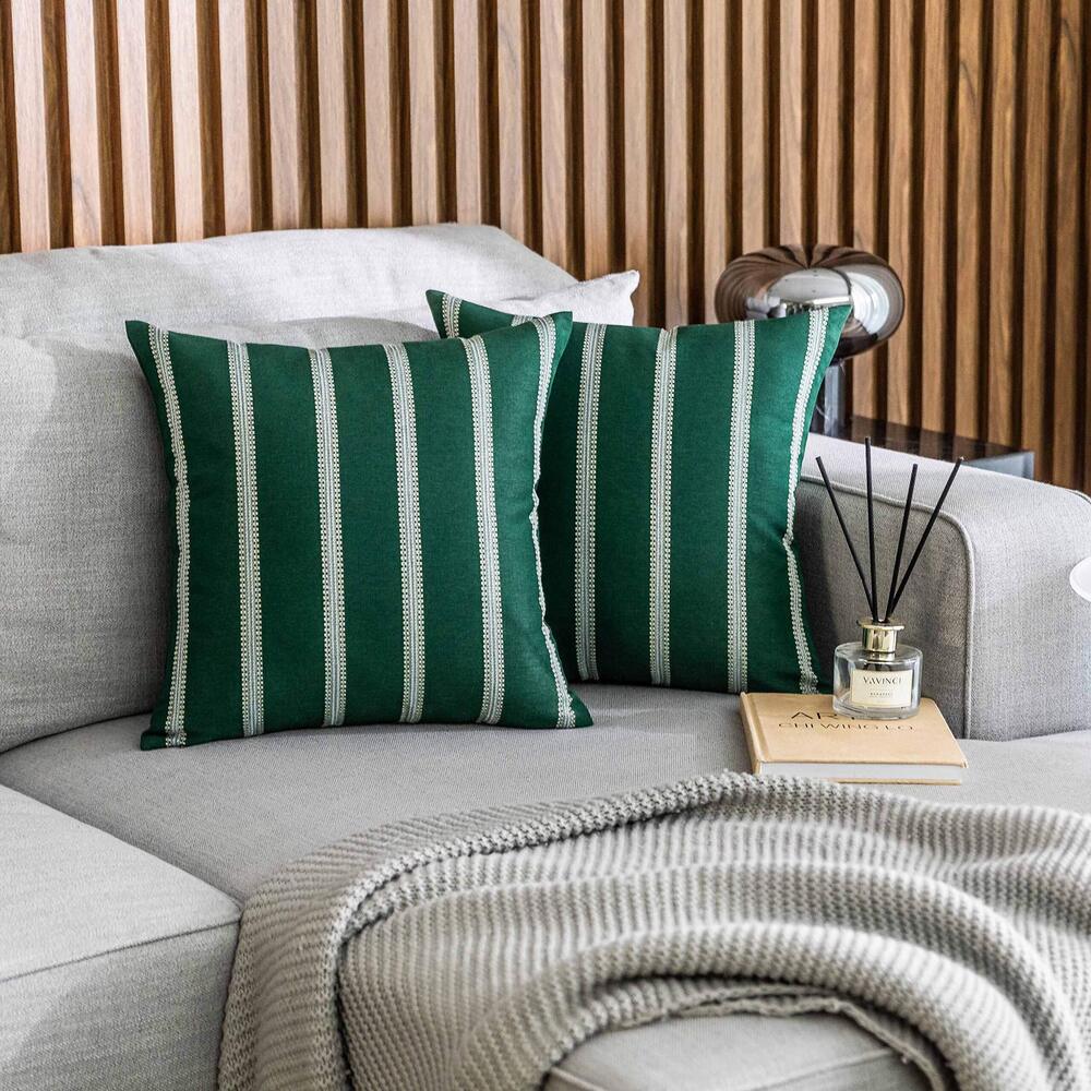 7996 24x24 Spring Pillow Covers Decorative Farmhouse Euro Shams Set of 2